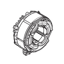 Makita 629417-4 Stator, DTDA040