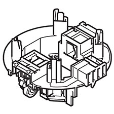 Makita 638674-3 Brush Holder Unit, HM0870C