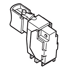 Makita 650670-1 Switch , BFR750
