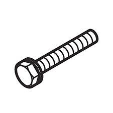 Makita 921361-4 Hex Bolt M6X40, 2705