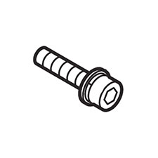 Makita 922133-0 H.s.h. Bolt M4X18 W/wr, XTW01