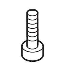 Makita 922452-4 H.s.h. Bolt M8X30, JS3201