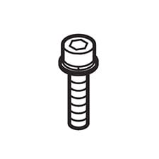 Makita 922458-2 H.s.h Bolt M8X35 W/wr, LS1019L