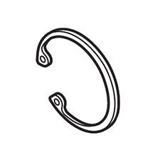Makita 962163-9 Retaining Ring R-35, EK7651H