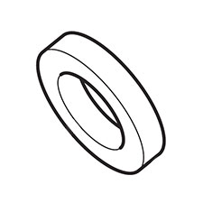 Makita BA00000298 Rubber Ring 16, AN902