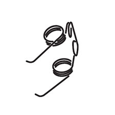 Makita BA00000338 Torsion Spring 6, AN902