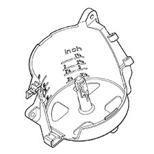 Makita BA00000377 Magazine Cpl., AN902
