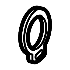 Makita DA00000151 Outer Snap Ring, MS-27C