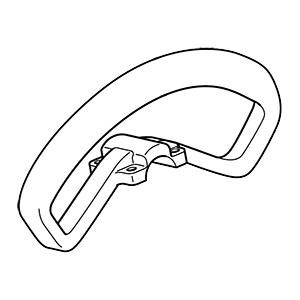 Makita DA00000374 Handle Holder 3, MS-27C