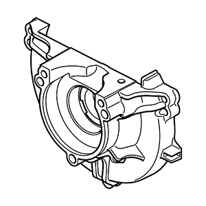 Makita DA00000382 Crnkcase 1, MS-27C