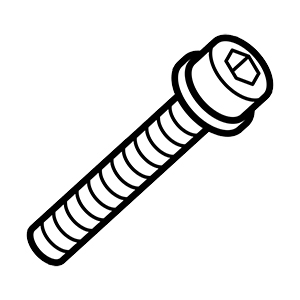 Makita DA00000427 Socket Head Bolt M5X50(W), MS-27C