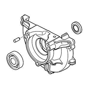 Makita DA00000448 Crankcase 1 Ass