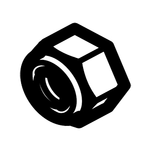 Makita DA00000543 Hex. Flange Lock Nut M6, XML03