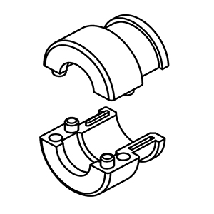 Makita DA00001025 Rear Axle Mount, XML03