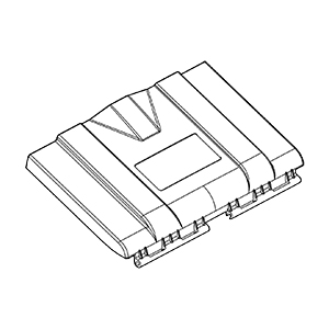Makita DA00001252 Rear Flap, XML03