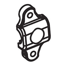 Makita GM00001277 Hook Holder, LXLM03