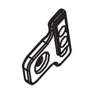 Makita GM00002222 Line Pressing Block, DML812