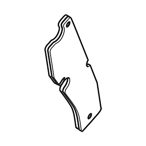 Makita GM00002252 Silicone & Heat Sink, DML812