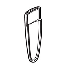 Makita HY00000425 Housing Bumper R, AF353