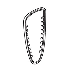 Makita HY00000427 Housing Bumper R, AF601