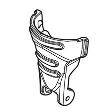 Makita HY00000430 Latch Cover, AF601