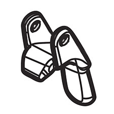 Makita HY00000435 Lock Lever, AF353