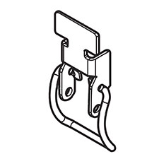 Makita HY00000624 Latch, AF601