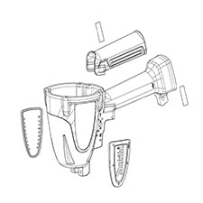 Makita HY00000641 Housing Ass