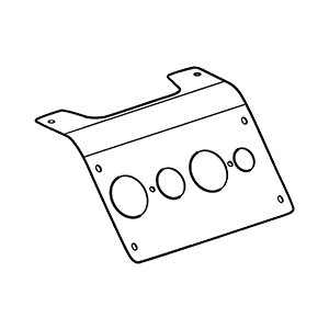 Makita HY00001014 Front Panel, MAC210Q
