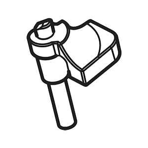 Makita HY00001078 Lock Lever, AN613