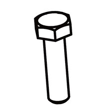 Makita JM23100062 Hex Bolt M8X30, LS1018L