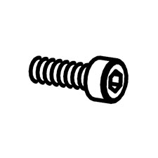Makita JM23100067 H.s. Bolt M4X12, LS1018L
