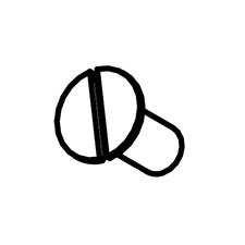 Makita JM23200014 Countersunk Head Bolt M6X15, LS1018L