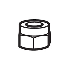 Makita JM23500023 Lock Nut M8, LS0815F