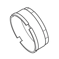 Makita JM23500110 Baffler Ring, LS0815F