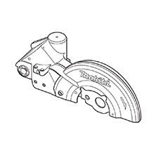 Makita JM23510005 Up Blade Guard Cpl., LS0815F
