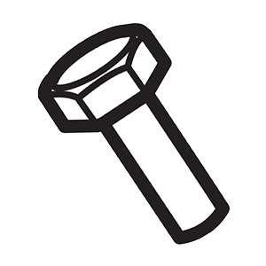 Makita JM23600031 Hex. Bolt M8, WST06