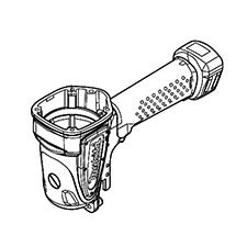 Makita K0400-0651 Housing CPL.,AT2550A