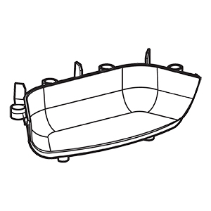 Makita QY00000051 Lower Grip, DML810