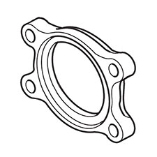 Makita SC03221700 Motor Flange, SC190DWDE