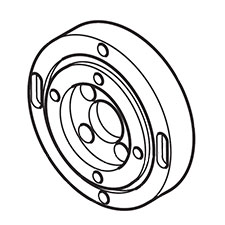 Makita SC03222300 Motor Mounting Flange, SC190DWDE