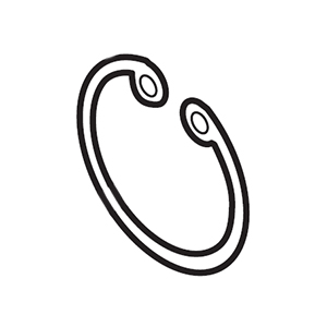 Makita SC07411330 Retaining Ring H25, XPP01