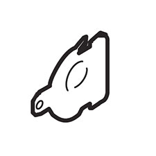 Makita SE00000467 Battery Contact (-), XRM05