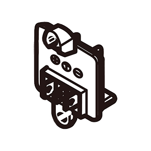 Makita SE00000732 Terminal 3PIN, XRM09B