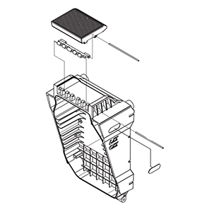 Makita SE00000920 Battery Cover Ass