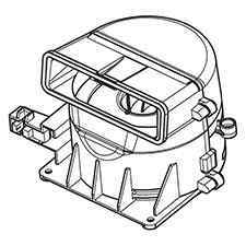 Makita SH00000099 Air Duct Unit Ass