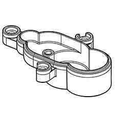 Makita SH00000116 Sb Motor Cover, DRC200