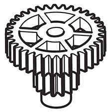 Makita SH00000120 Sb Gear 2, DRC200