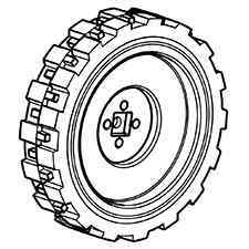 Makita SH00000150 Wheel L Ass