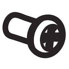 Makita SH00000229 Screw M3X10, DRC200